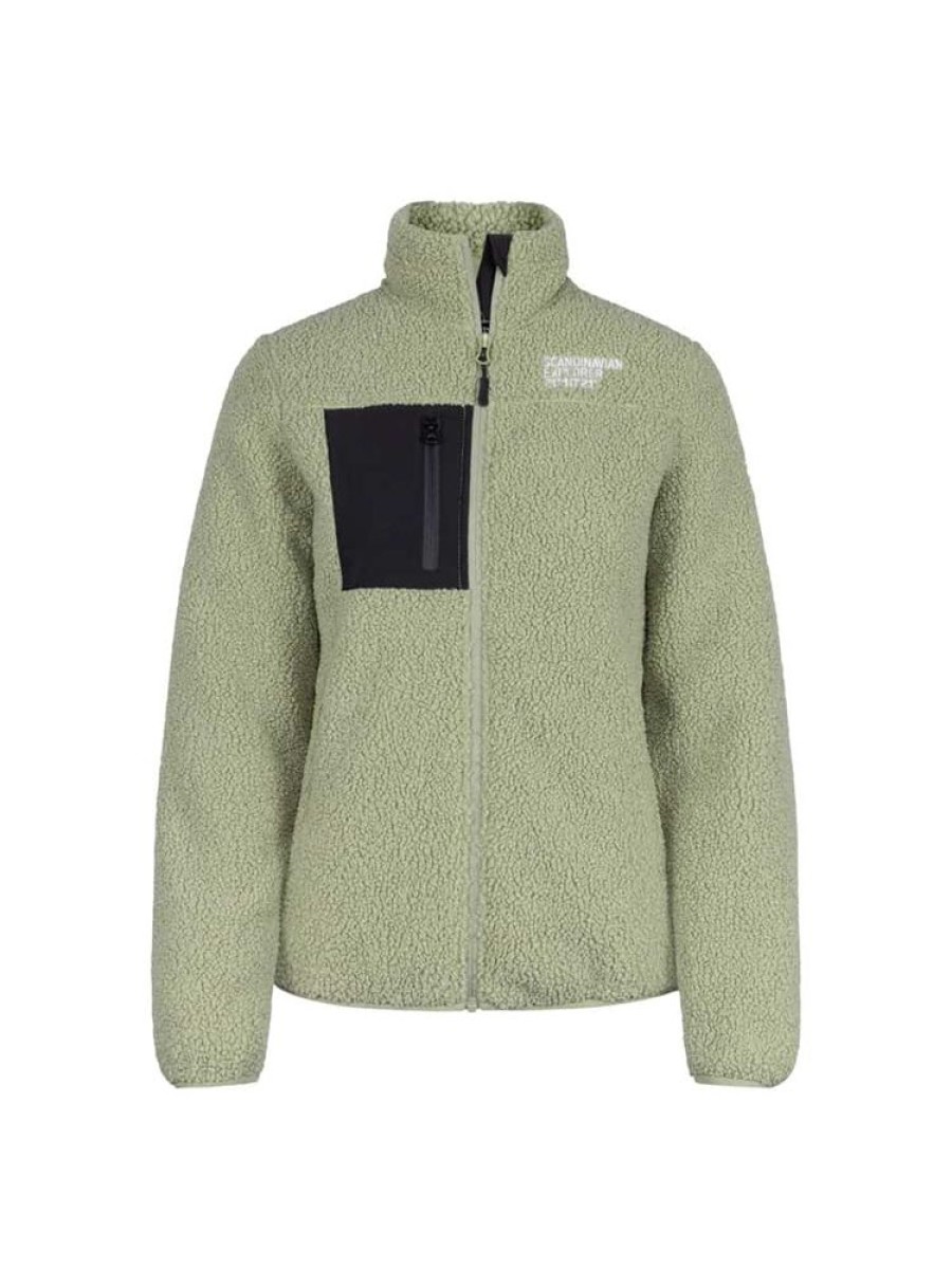 Damer Scandinavian Explorer Fleece | Pile Fleecejacket Mint