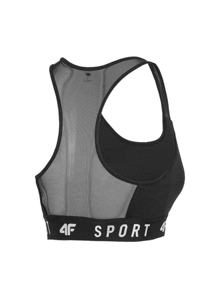 Damer 4F Sports Bh | Sports Bh Svart