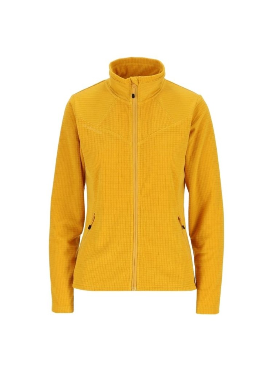 Damer Twentyfour Fleece | Isbre Fleece Mork Gul