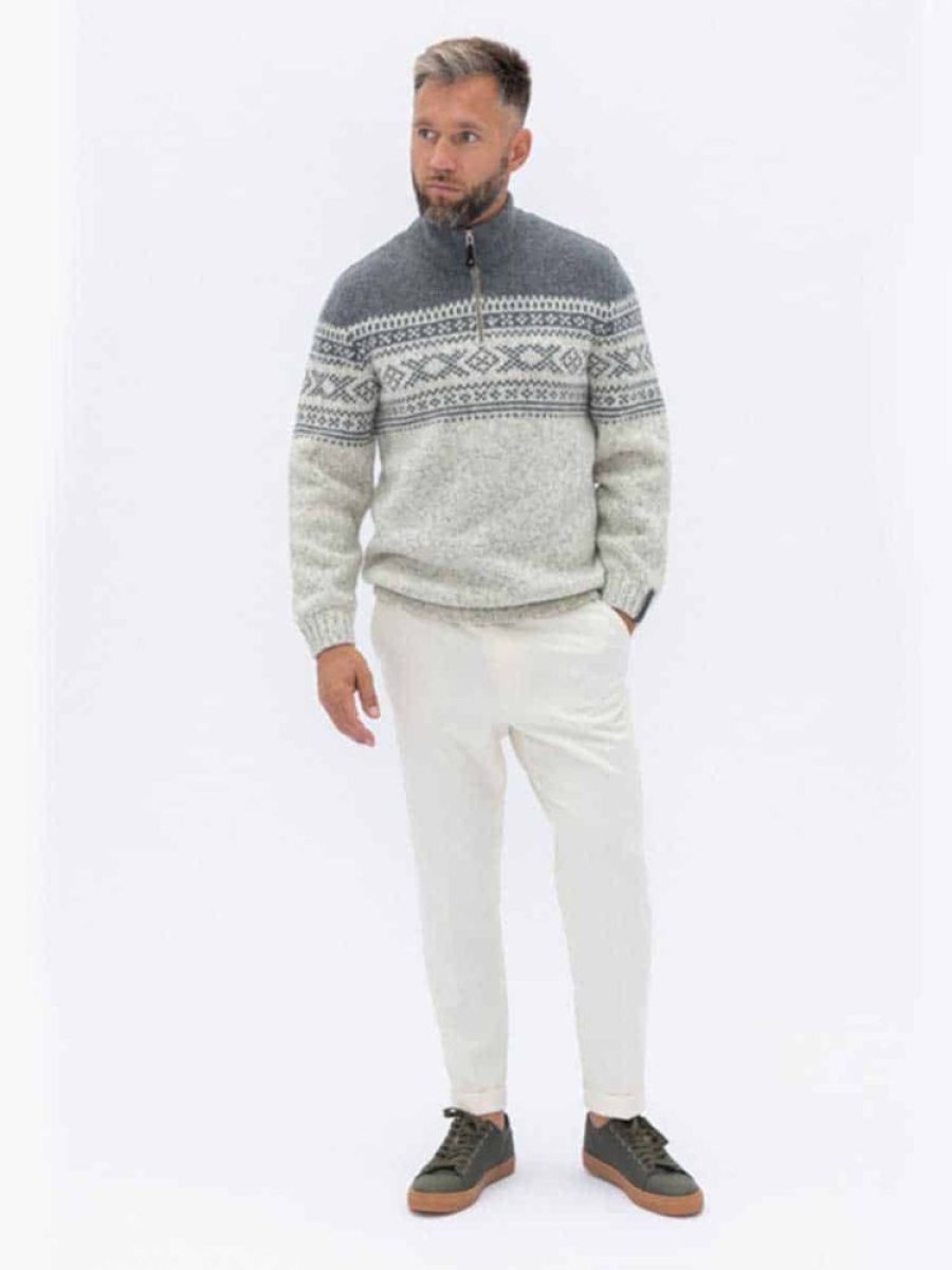 Herrer Wool house Ullgensere | Olle Ull Genser Lys Gra