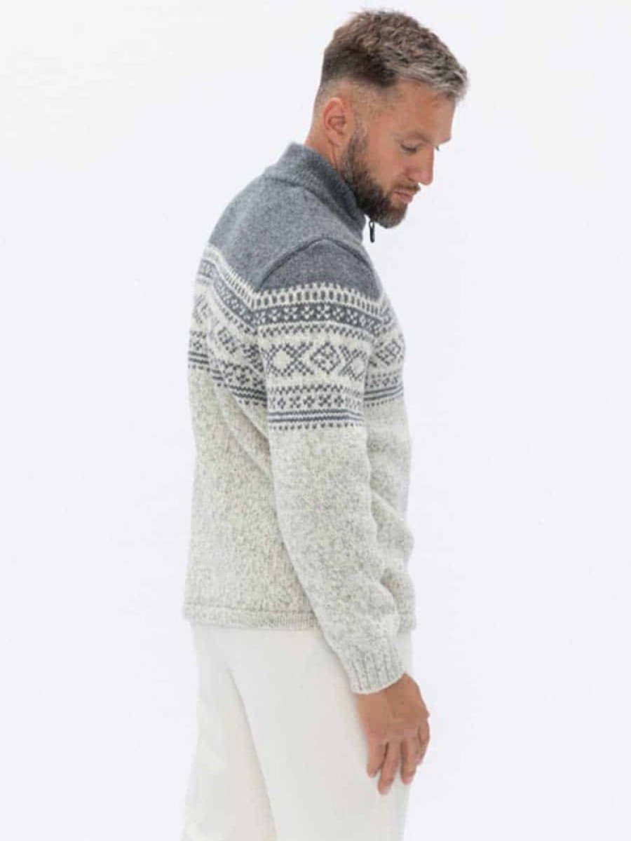 Herrer Wool house Ullgensere | Olle Ull Genser Lys Gra