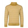 Herrer Norlender Knitwear Ullgensere | Utsira Ull Genser Oker