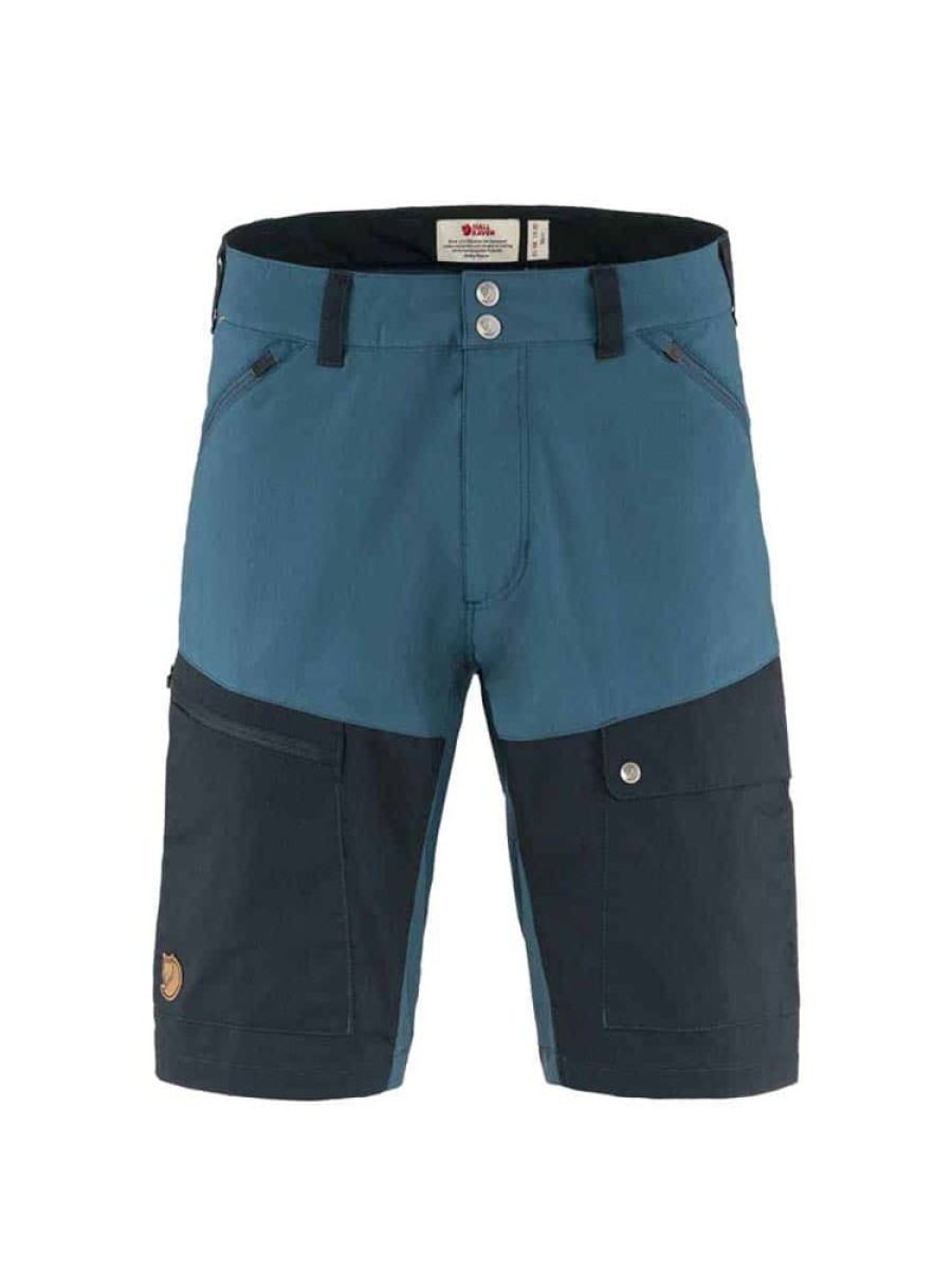 Herrer Fjällräven | Abisko Midtsommer Shorts Indigo Bla-Mork Marine