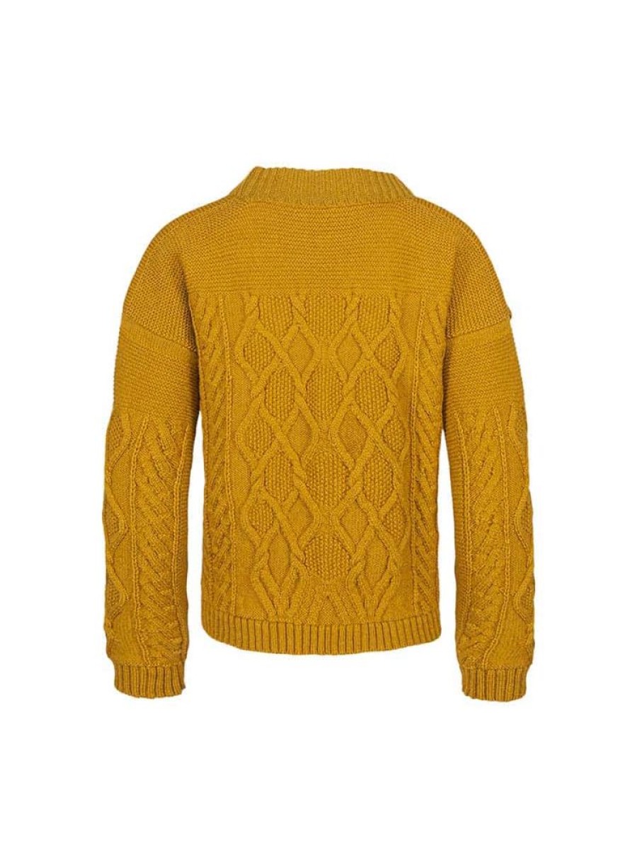 Damer Norlender Knitwear Ullgensere | Tora Ull Genser Ochre