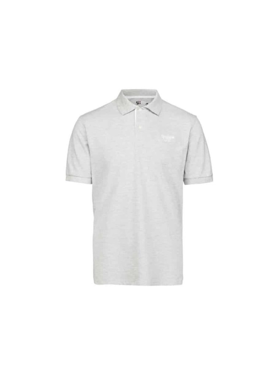 Herrer Scandinavian Explorer Topper Og T-Skjorter | Polo Pique Gra