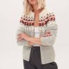 Damer Wool house Ullgensere | Snow Merino Ull Genser Gra