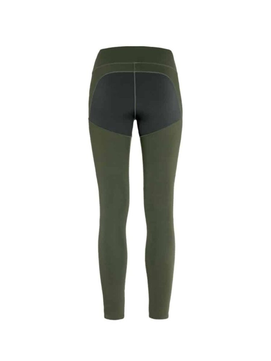 Damer Fjällräven Tights | Abisko Tur Tights Pro Dyp Skog-Gra