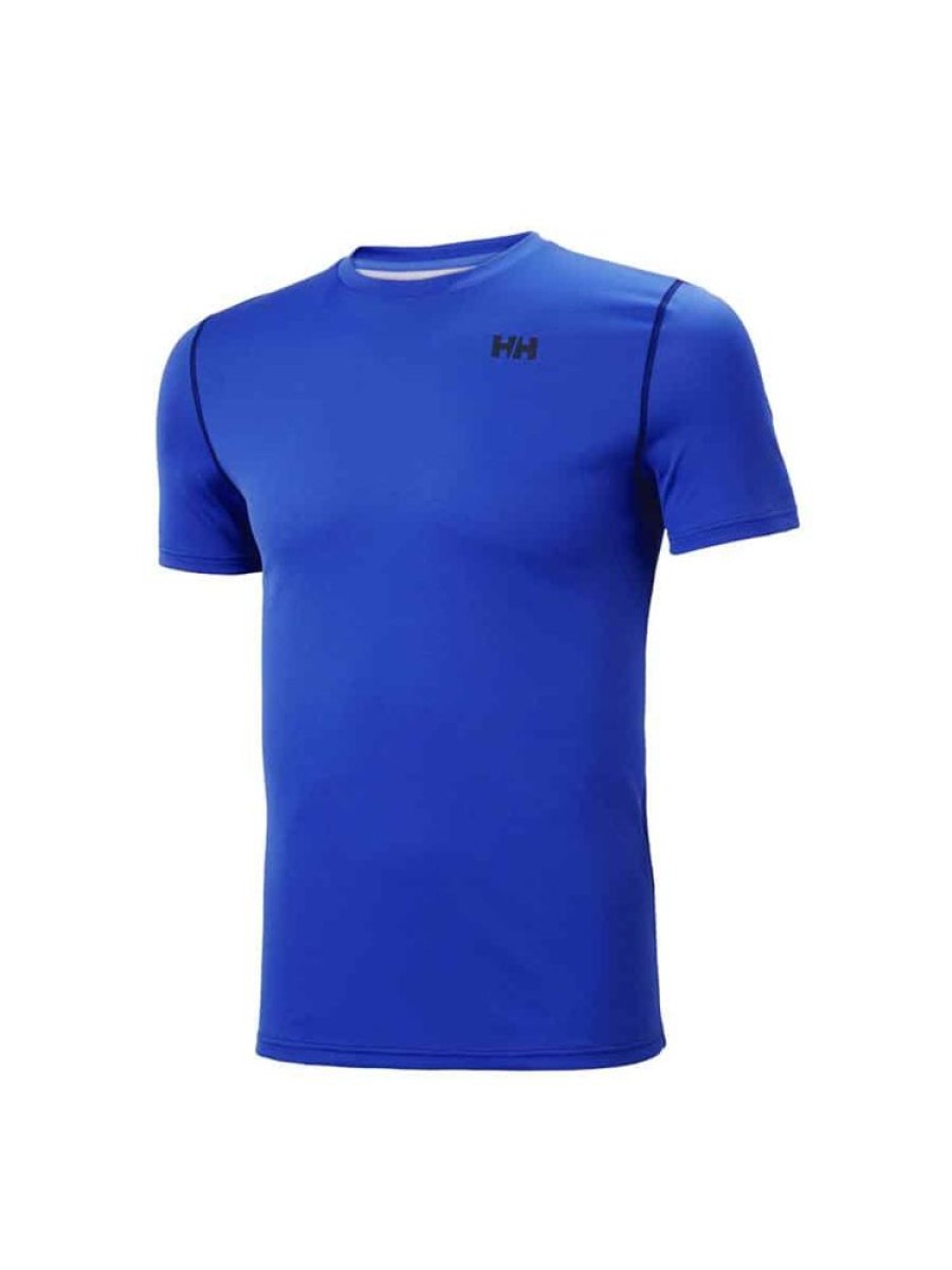 Herrer Helly Hansen Topper Og T-Skjorter | Lifa Active Solen T-Skjorte Hvit