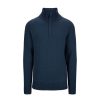 Herrer Tufte Gensere | Robin Lav Half-Zip Genser Bla