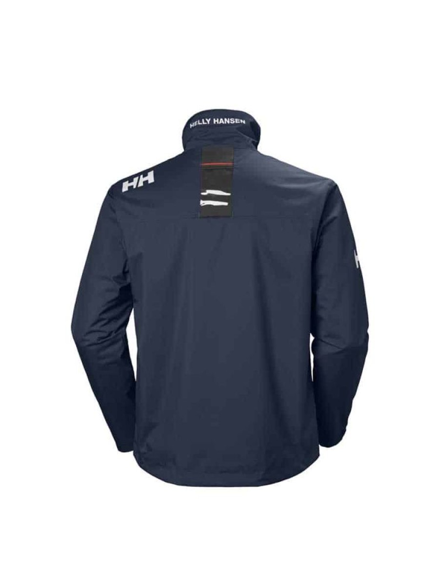 Herrer Helly Hansen Seilerjakker | Crew Mellomlag Jakke Marine