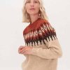 Damer Wool house Ullgensere | Sand Ull Genser Beige