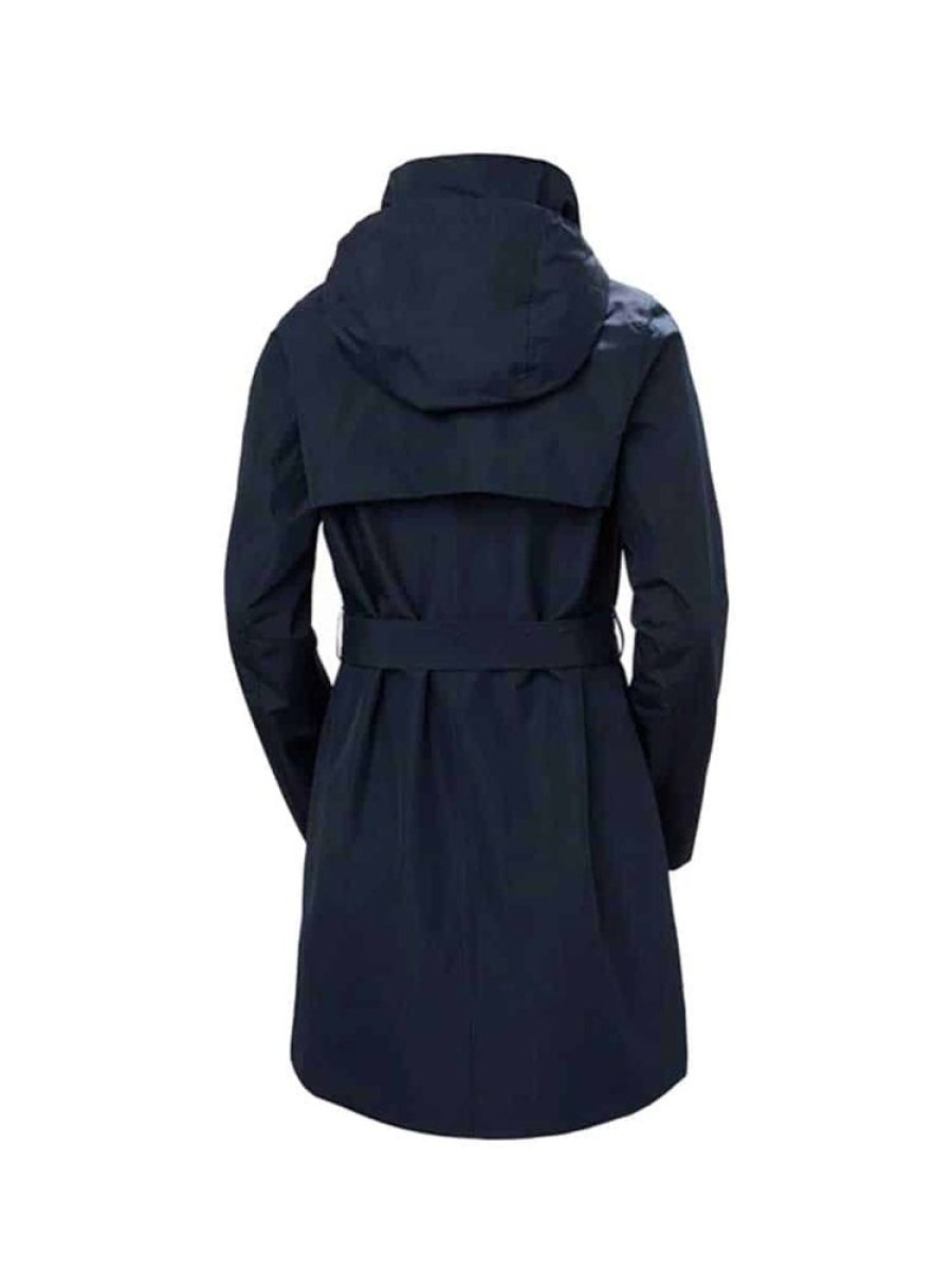 Damer Helly Hansen Fritidsjakker | Welsey Ii Trench Marine